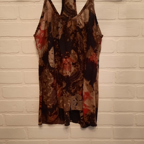 Free w/2 Items! Floral Ruffled Racerback Cami - Picture 3 of 4